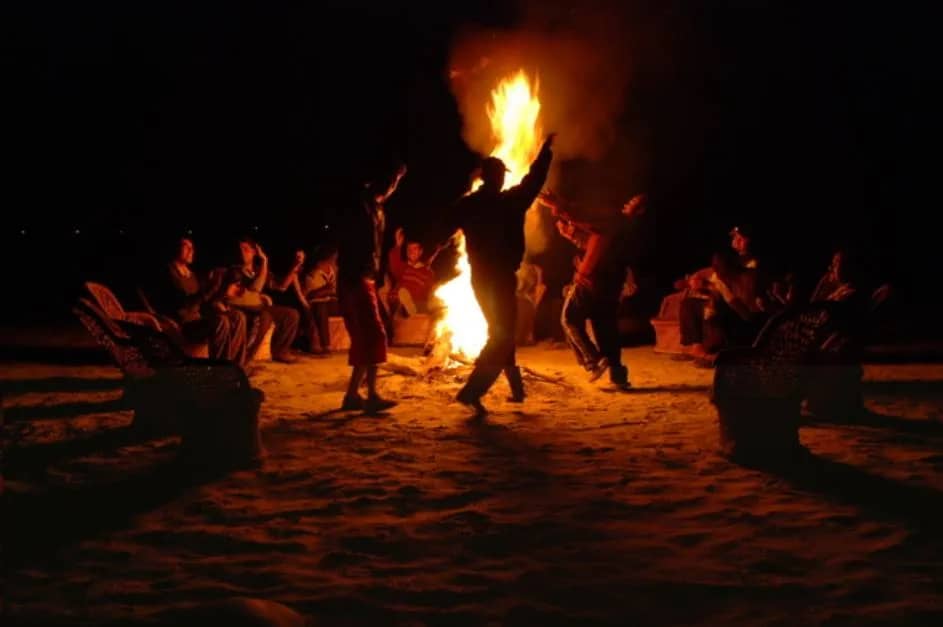 Bonfire evening